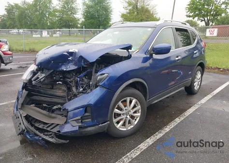 2018 Nissan Rogue Sv z USA, uszkodzony, nr VIN KNMAT2MV0JP618666